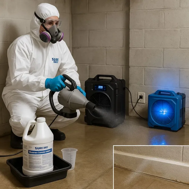 Sanitization and Odor Removal process in Leonardtown, MD