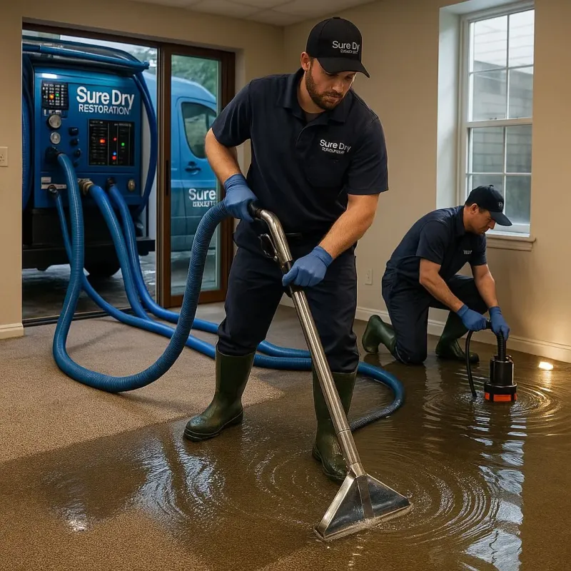 Water Extraction and Removal process in Leonardtown, MD